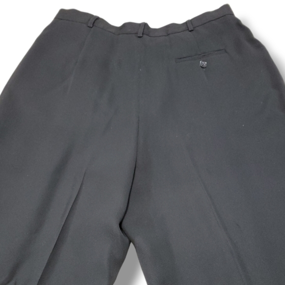 Lauren Ralph Lauren Pants Size 16 33x33 Women's Dress Pants Black Trousers Lined - Picture 4 of 6